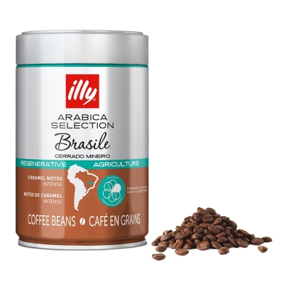 illy Arabica Selection Brazil Cerrado Mineiro - café en grains - 250 grammes