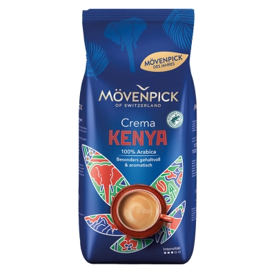 Mövenpick - Café de l'année - Crema Kenya - café en grains - 1 kilo