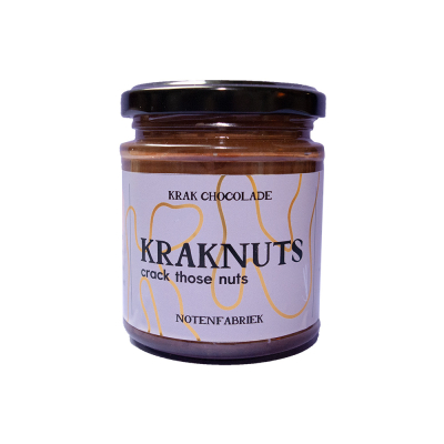 Kraknuts Gianduja - pâte à tartiner aux noisettes - 200 grammes