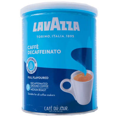 Lavazza Caffè Decaffeinato - boîte de 250g de café moulu