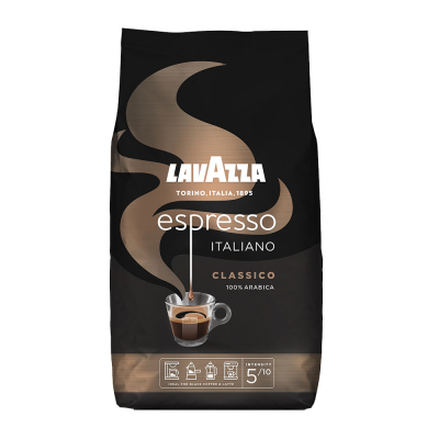 Lavazza Caffe Espresso Italiano - café en grains - 1 kilo