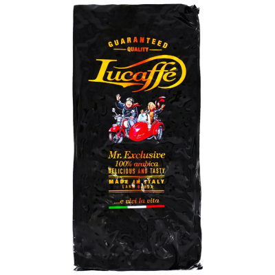 Lucaffé 100% arabica Mister Exclusive - grains de café - 1 kilo
