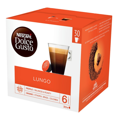 Dolce Gusto Lungo - capsules - 30 pièces