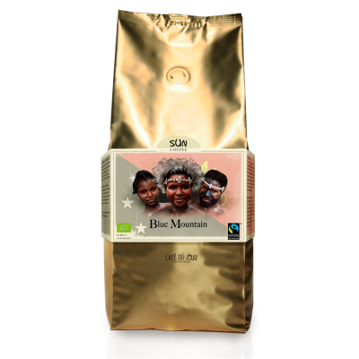 SUN Blue Mountain Dark Roast Fairtrade - café en grains - 1 kilo