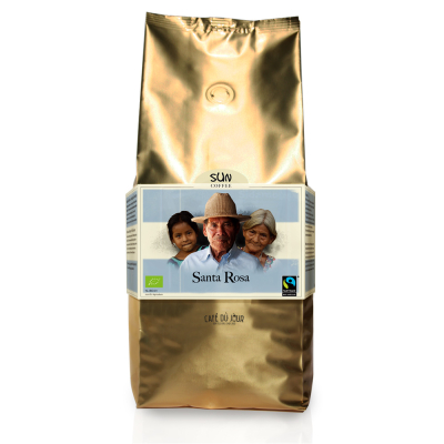SUN Santa Rosa Medium Roast Fairtrade - café en grains - 1 kilo