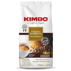 Kimbo Espresso Barista 100% arabica - café en grains - 1 kilo