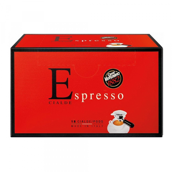 Caffè Vergnano ESE serving pods 'Espresso' 18 stuks