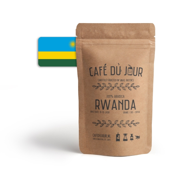 Café du Jour Specialiteit 100% arabica Rwanda
