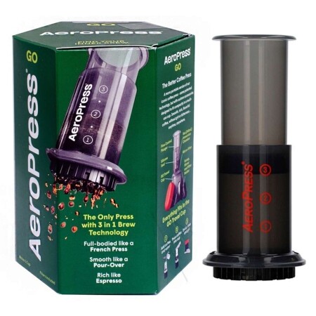 Cafetière Aeropress® GO - cafetière et machine à espresso