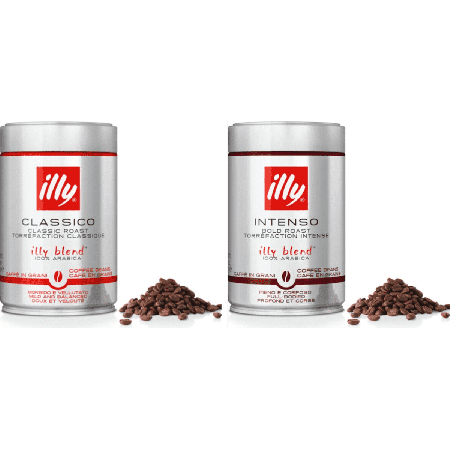 illy Pack Découverte Espresso - café en grains - 2 x 250 grammes