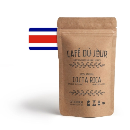 100 % Arabica Costa Rica - café en grains fraîchement torréfié