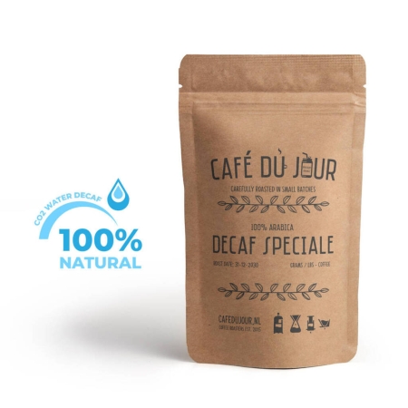 Décaféiné Spécial 100 % Arabica - café en grains fraîchement torréfié