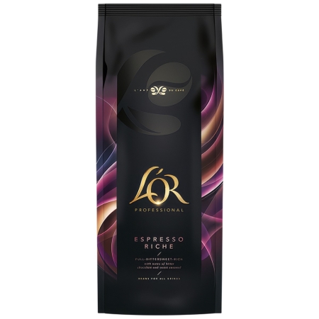 L'OR Riche Espresso - café en grains - 1 kilo