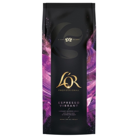 L'OR Vibrant Espresso - café en grains - 1 kilo