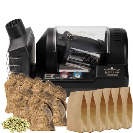 Gene Café CBR101 - torréfacteur de café (noir) - pack de démarrage