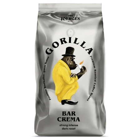Gorilla Bar Crema Silber - café en grains - 1 kilo