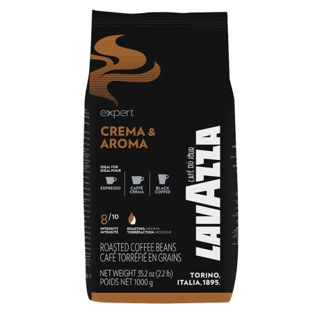 Lavazza Expert Crema & Aroma, grains de café, 1 kg