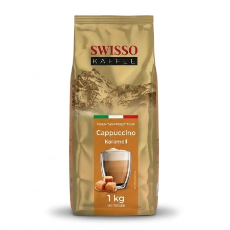Swisso Kaffee Cappuccino Caramel - cappuccino instantané - 1 kg