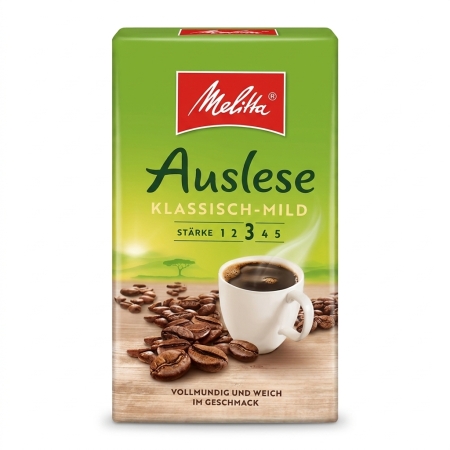 Melitta Auslese Klassisch Mild - café moulu - 500 grammes