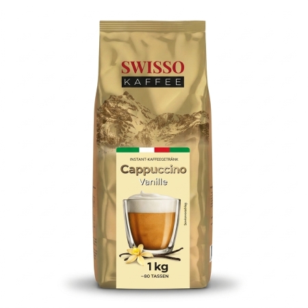 Swisso Kaffee Cappuccino Vanille - cappuccino instantané - 1 kg