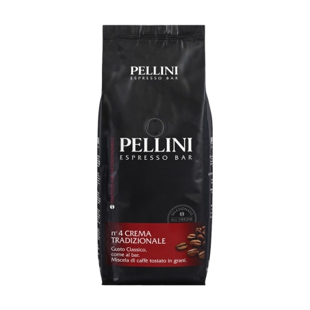 Pellini Espresso Bar No 4 Créma Traditionnelle - café en grains - 1 kilo