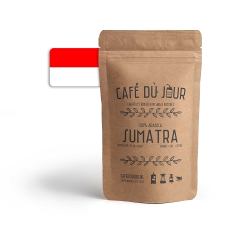 Sumatra Spécialité 100 % Arabica - café en grains fraîchement torréfié