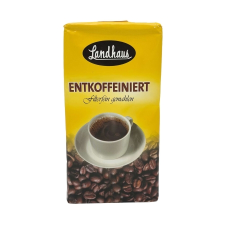 Landhaus Entkoffeiniert Décaféiné - café moulu - 500 grammes