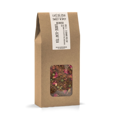 Sweet 'n Spicy Redbush - Thé Rooibos 100 grammes - Thé en vrac Café du Jour