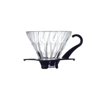 Hario V60 Dripper - Verre noir - Taille 01