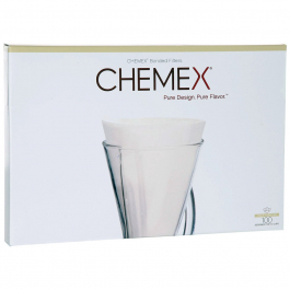 Filtres à café Chemex - FP-2 Collé (non plié) - 100 pièces