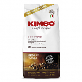 Kimbo Prestige - Café en grain - 1 kilo