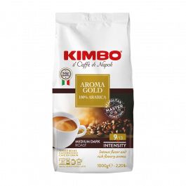Kimbo Espresso Bar Aroma Gold - Café en grain - 1 kilo