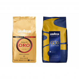 Paquet d'échantillons Lavazza Gold - Café en grain - 2 x 1 kilo