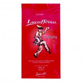 Lucaffé Pulcinella - grains de café - 700 grammes