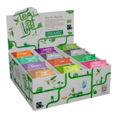 Vitrine assortiment - Biologique & Fairtrade - Tea of Life - 120 sachets de thé