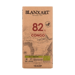 Blanxart - Congo Montagnes de la Lune - 82% de chocolat noir (Bio)
