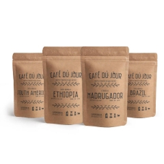 Best-sellers Café Frais - café en grains fraîchement torréfié - 4 x 1 kilo