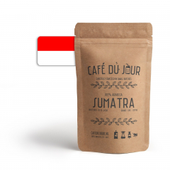Sumatra Spécialité 100 % Arabica - café en grains fraîchement torréfié
