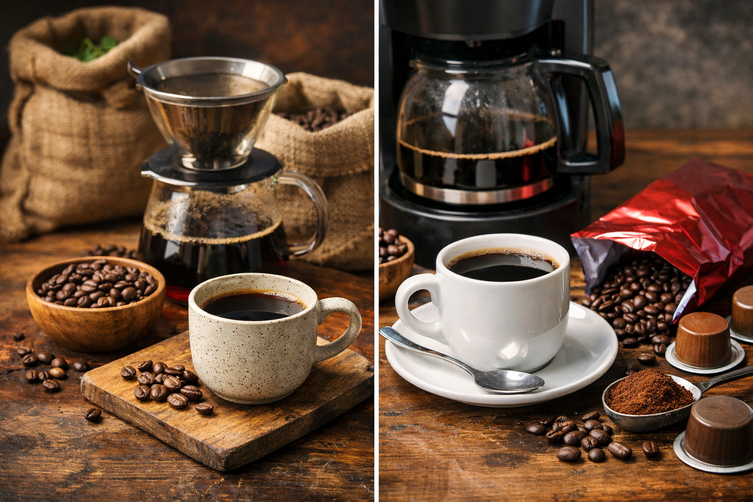 Quelle est la différence entre le café de spécialité et le café de supermarché ?