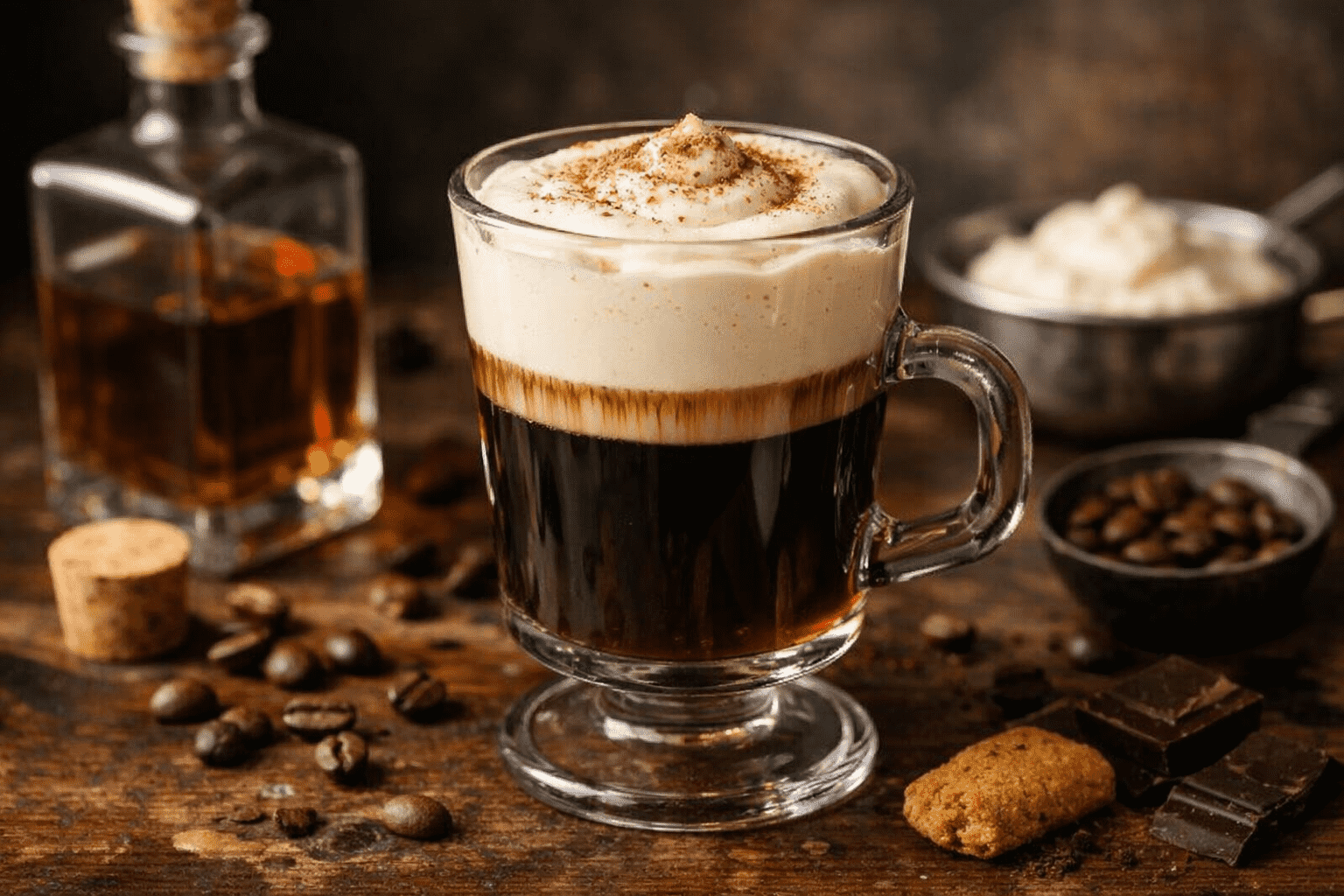 Recette café Kiss of Fire : cocktail café chaud et épicé