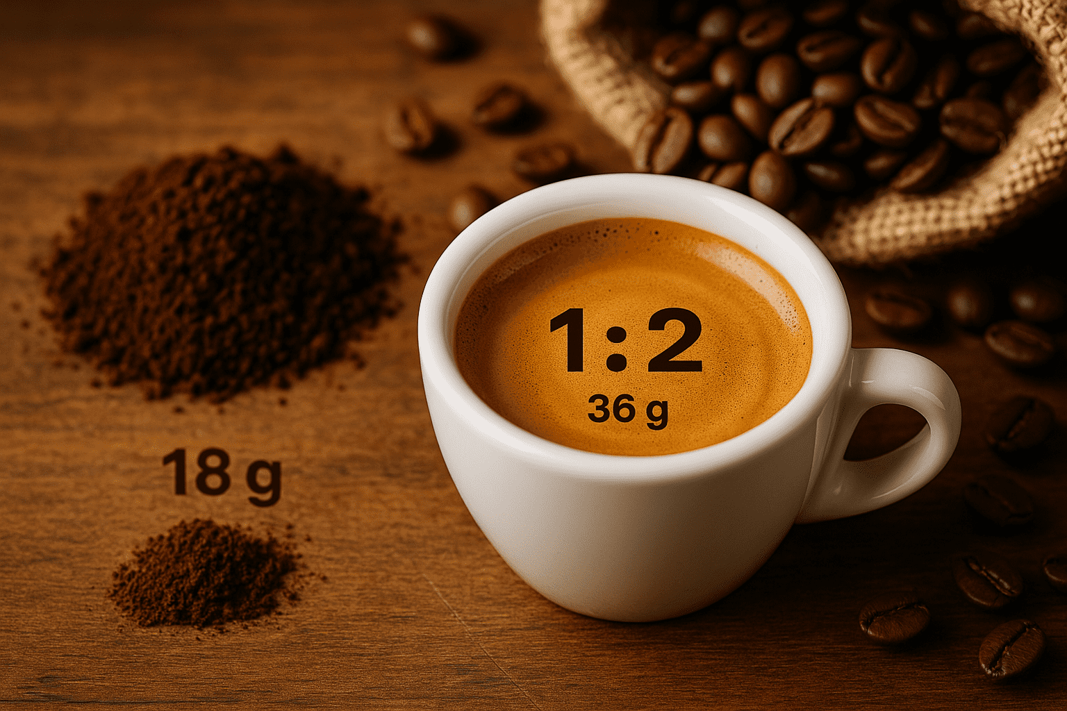 meilleure proportion café et eau pour un espresso
