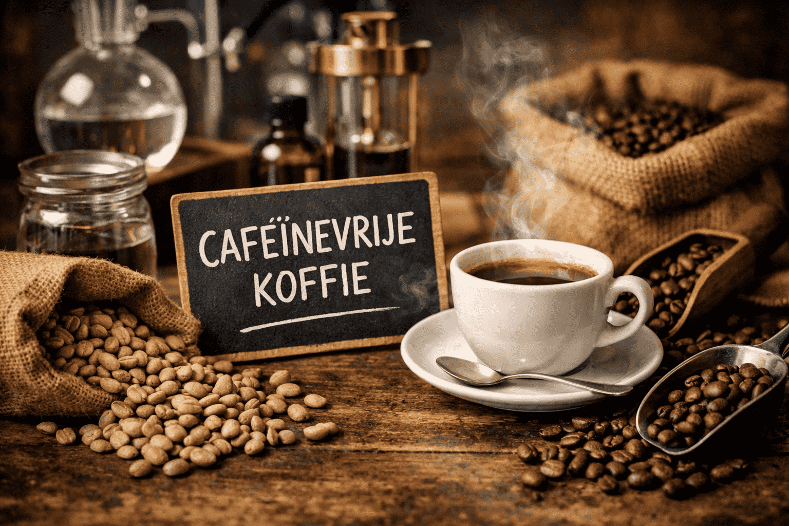 café décaféiné