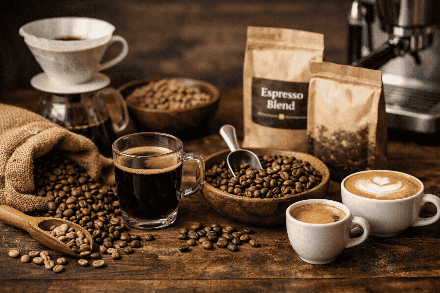 Quelle est la différence entre les grains de café single origin et blend ?